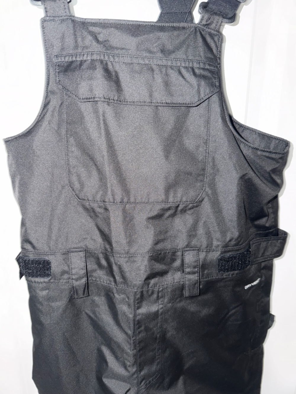 The North Face Teen/Adolescent Black Bib Snow Pants Overalls - Picture 3 of 9